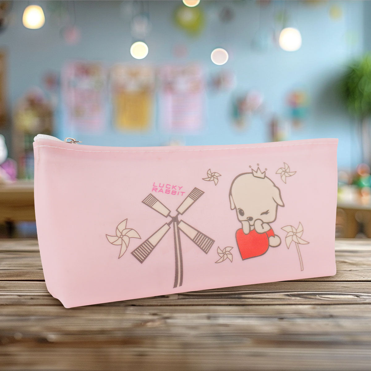 Lapicera, Diseño Perrito, Color Rosa