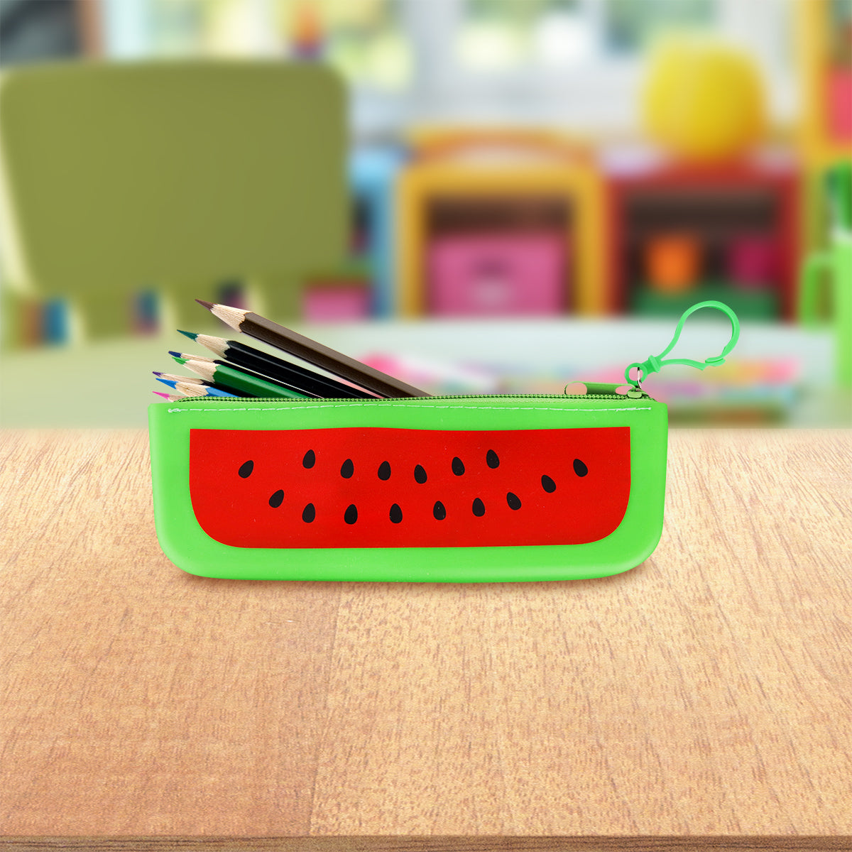 Lapicera de Silicona en Forma de Sandía