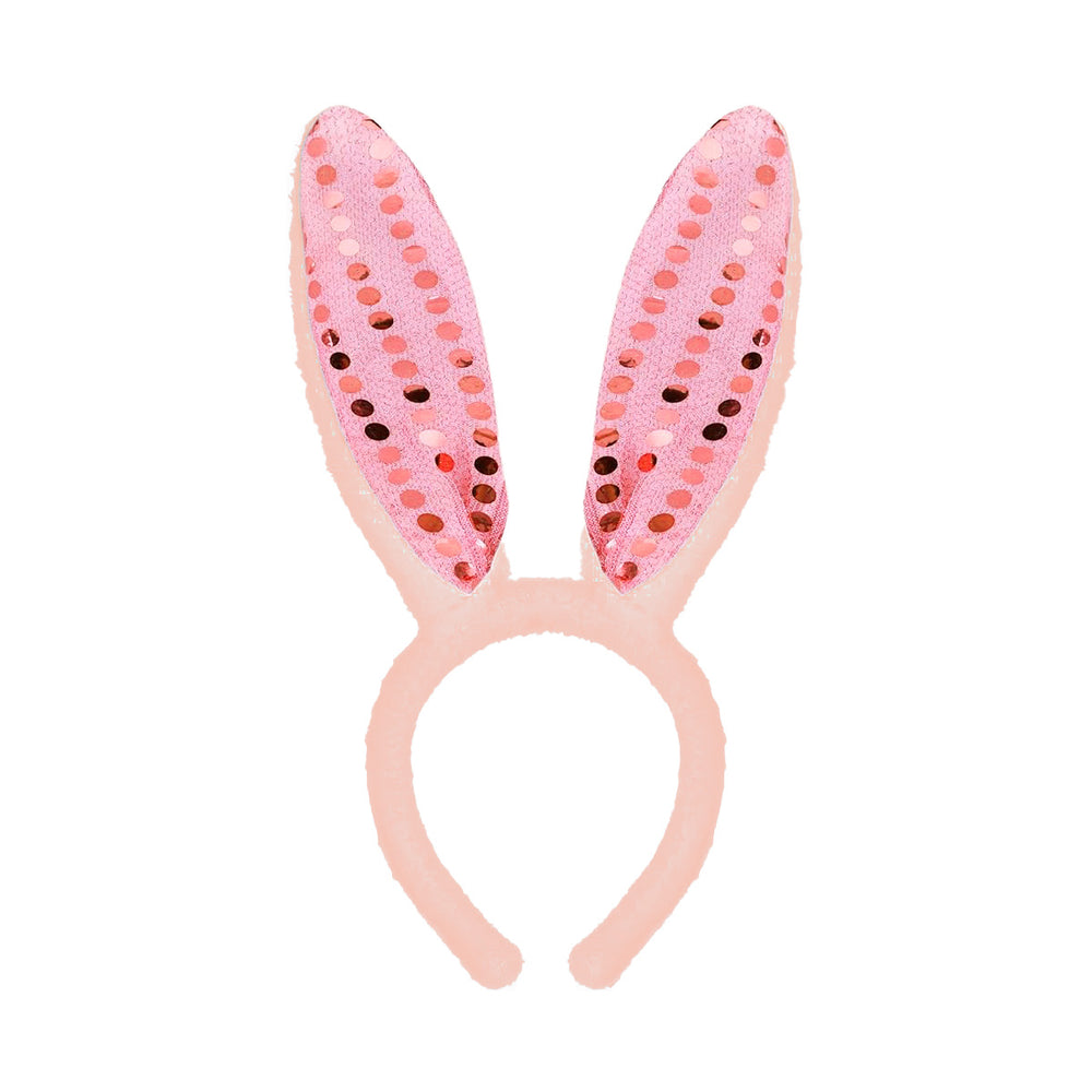 Diadema Orejas de Conejo color Rosa, Pascua