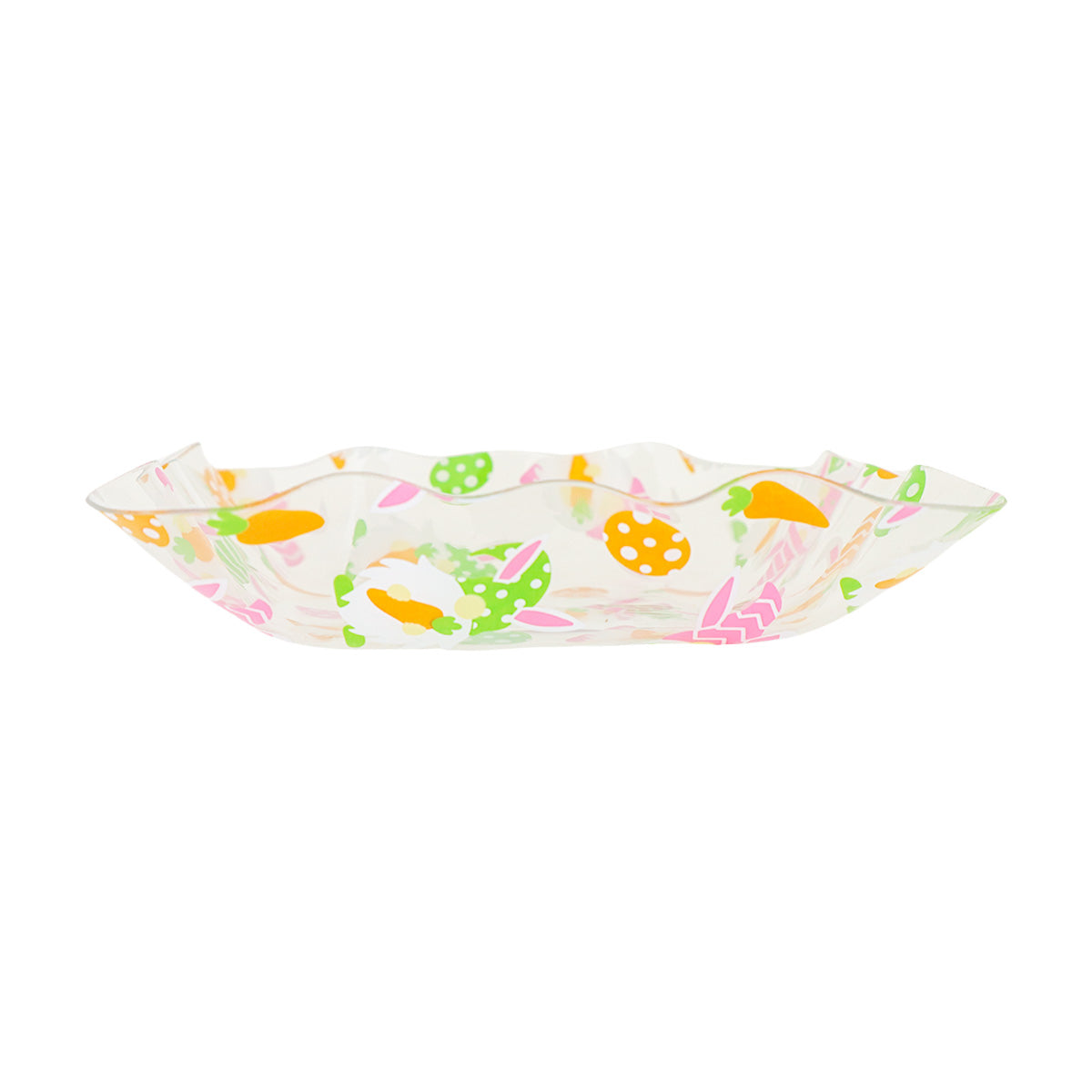 Plato con Estampado de Zanahoria, 13x3cm