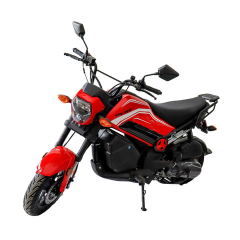 Motocicleta Kiwo WN 150, color Negro con Rojo