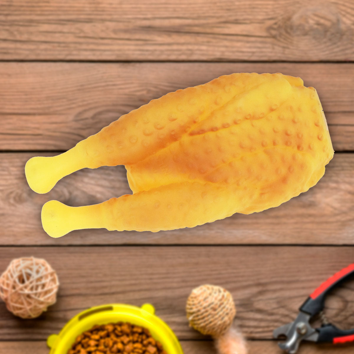 Juguete en Forma de Pollo para Mascota