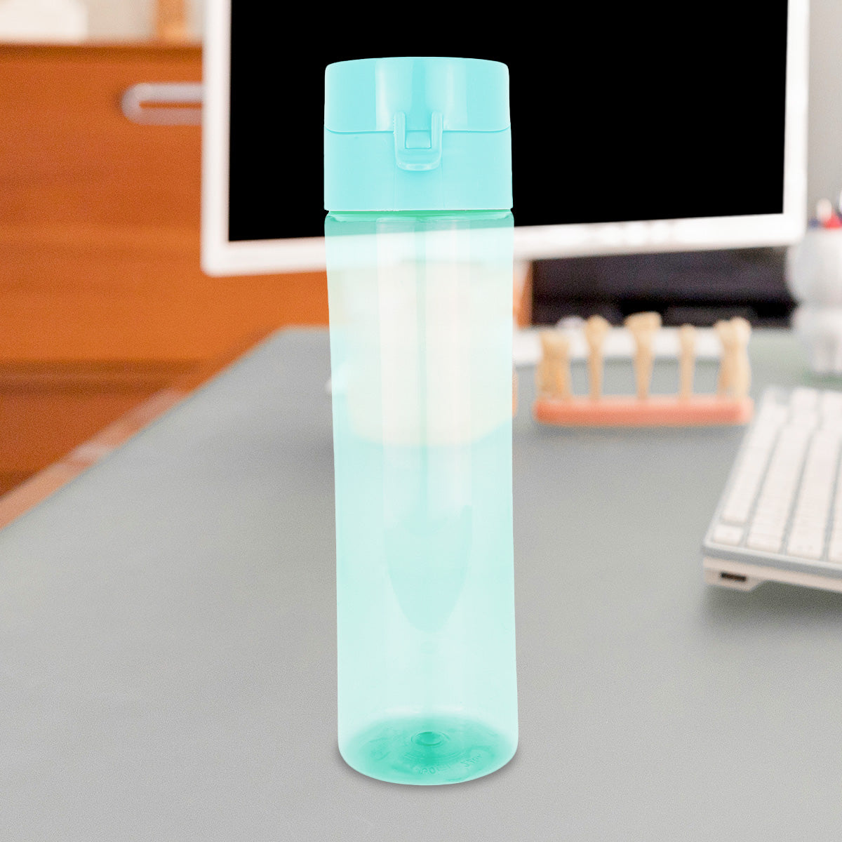 Botella de Plástico color Aqua 650ml