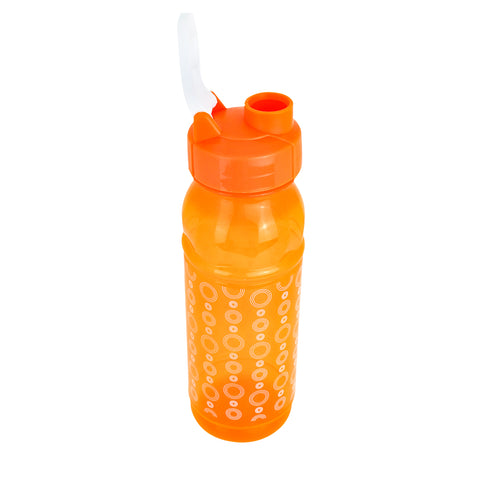 Botella de Plástico color Naranja, 680ml