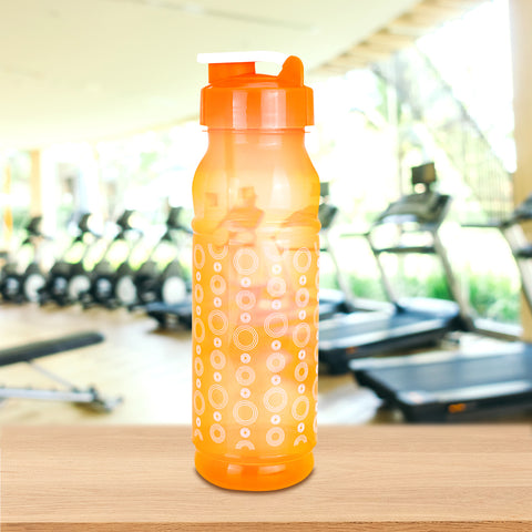 Botella de Plástico color Naranja, 680ml