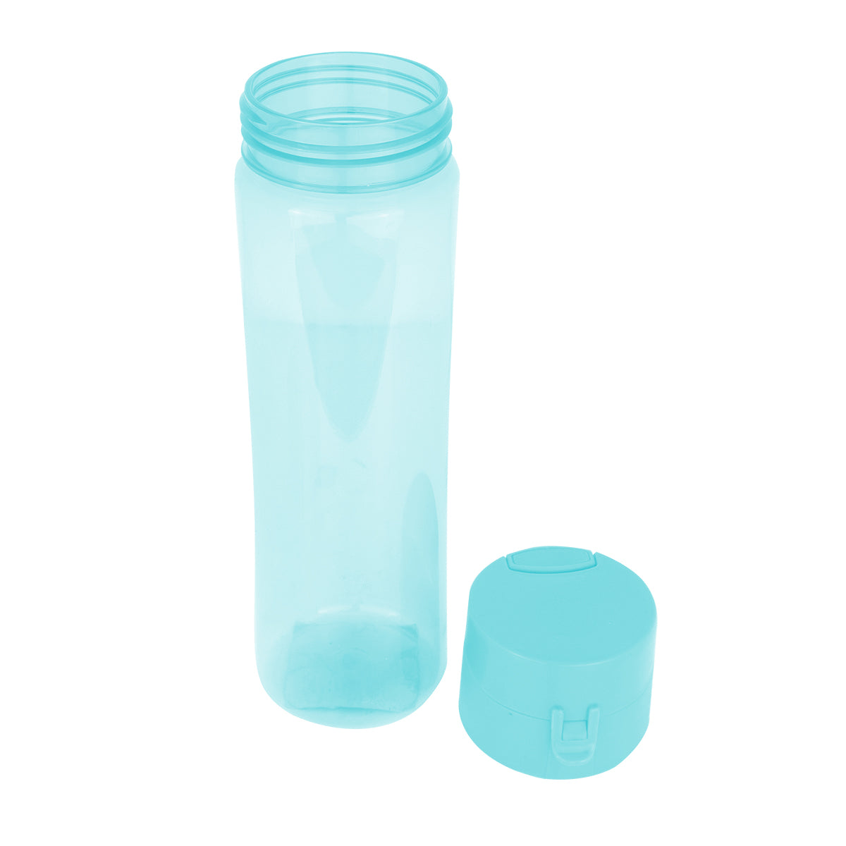 Botella de Plástico color Aqua 600ml