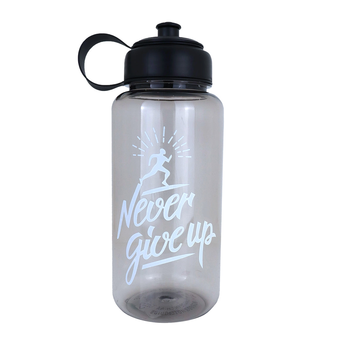 Botella de Plástico color Negro 1100ml