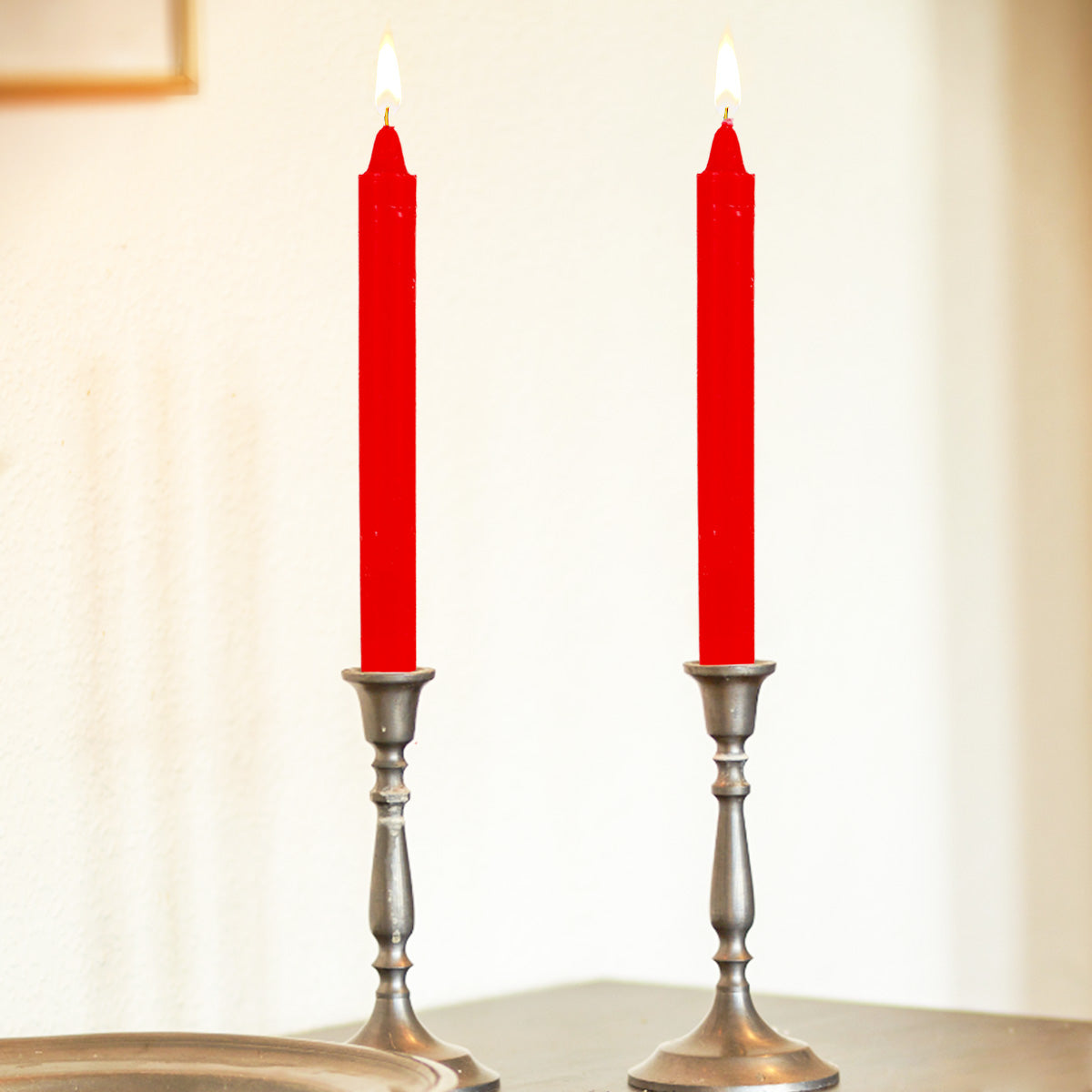 Vela Cónica color Rojo