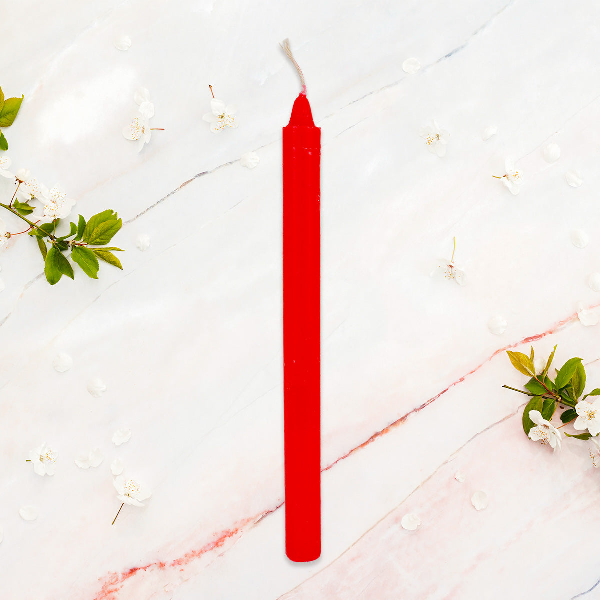 Vela Cónica color Rojo