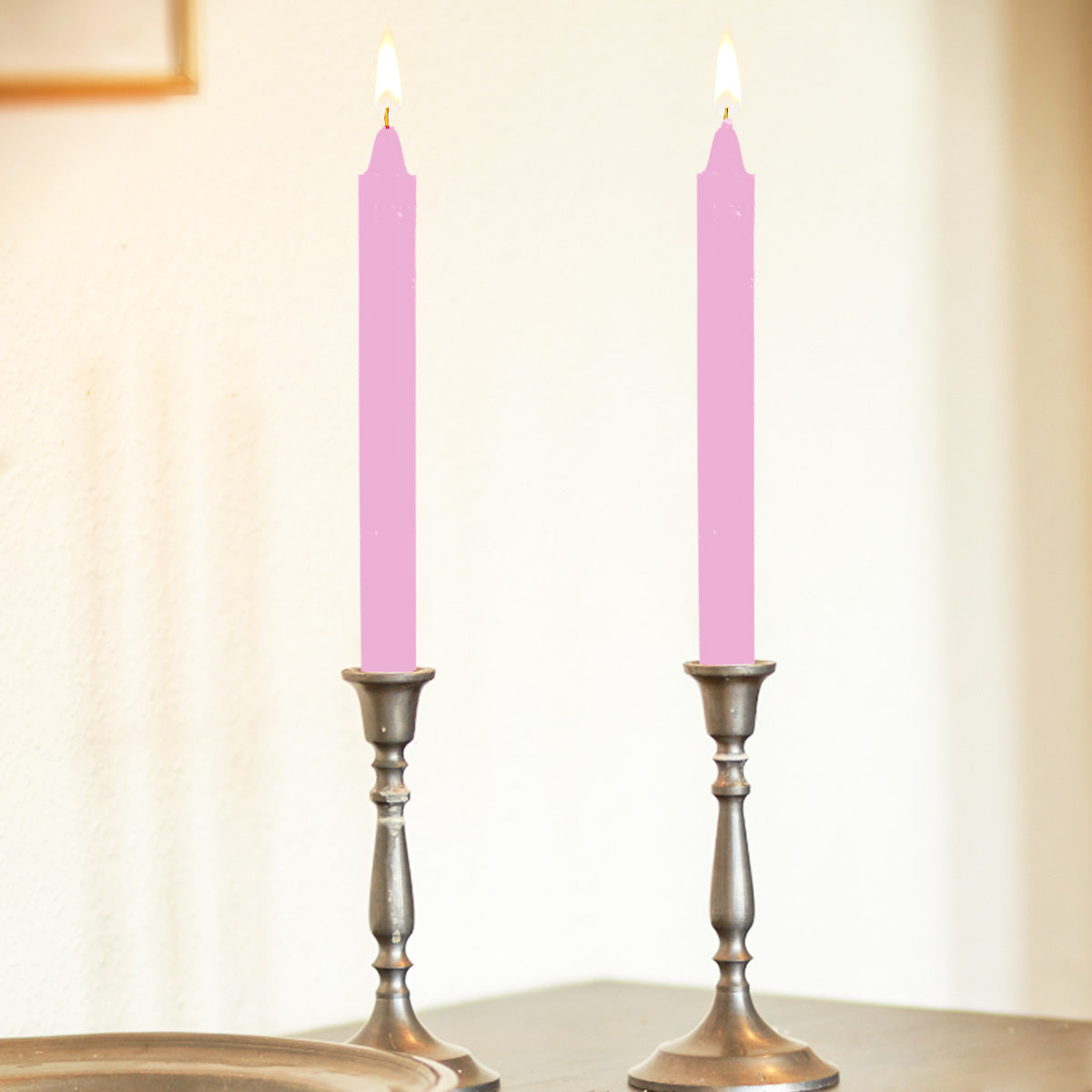 Vela Cónica color Rosa