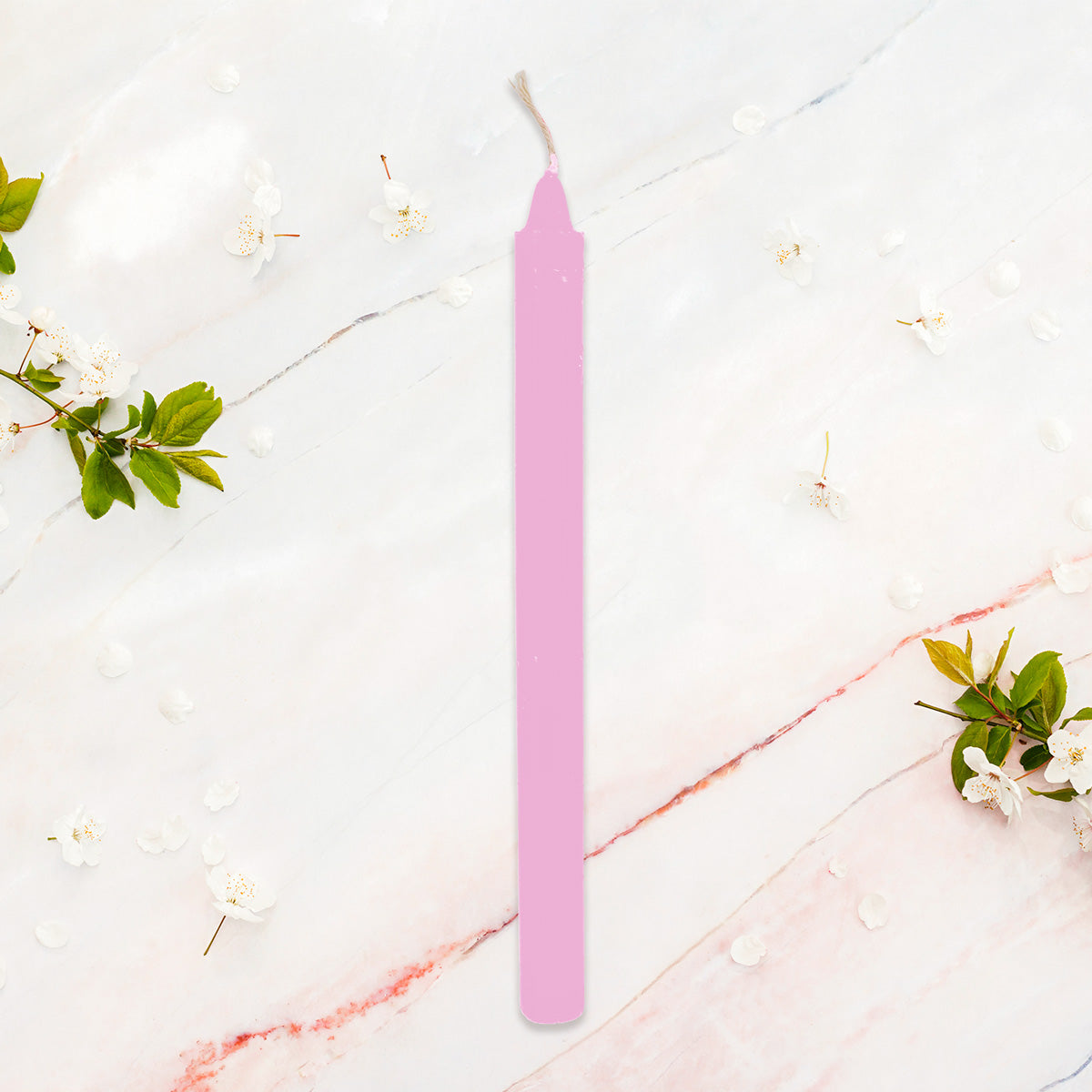 Vela Cónica color Rosa