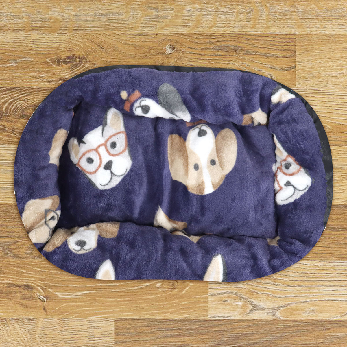 Cama para Mascota, Diseño Perritos con Lentes