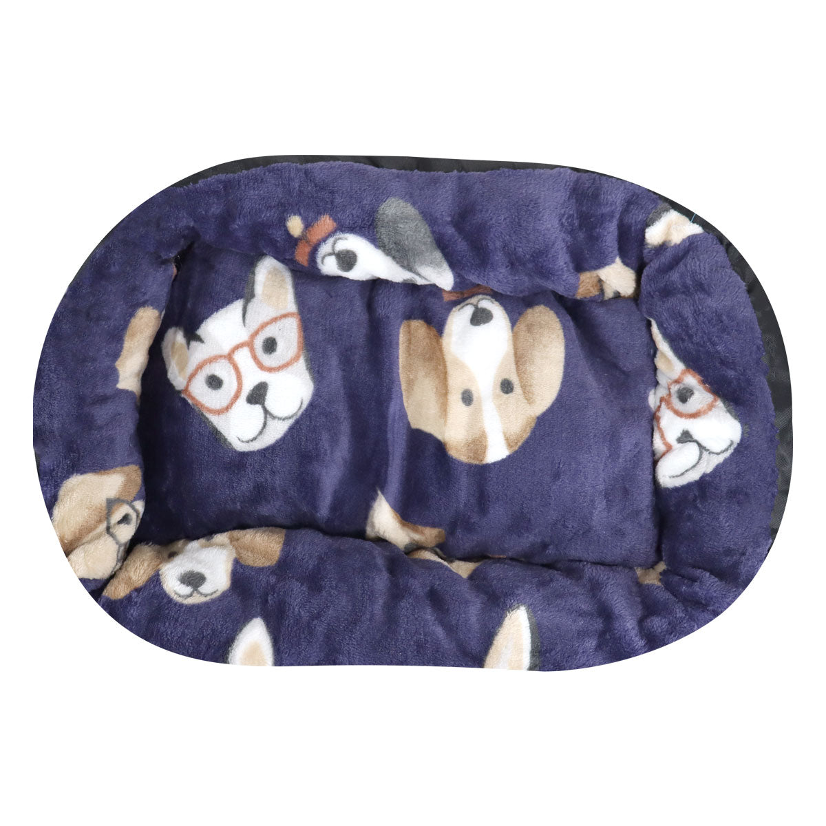 Cama para Mascota, Diseño Perritos con Lentes