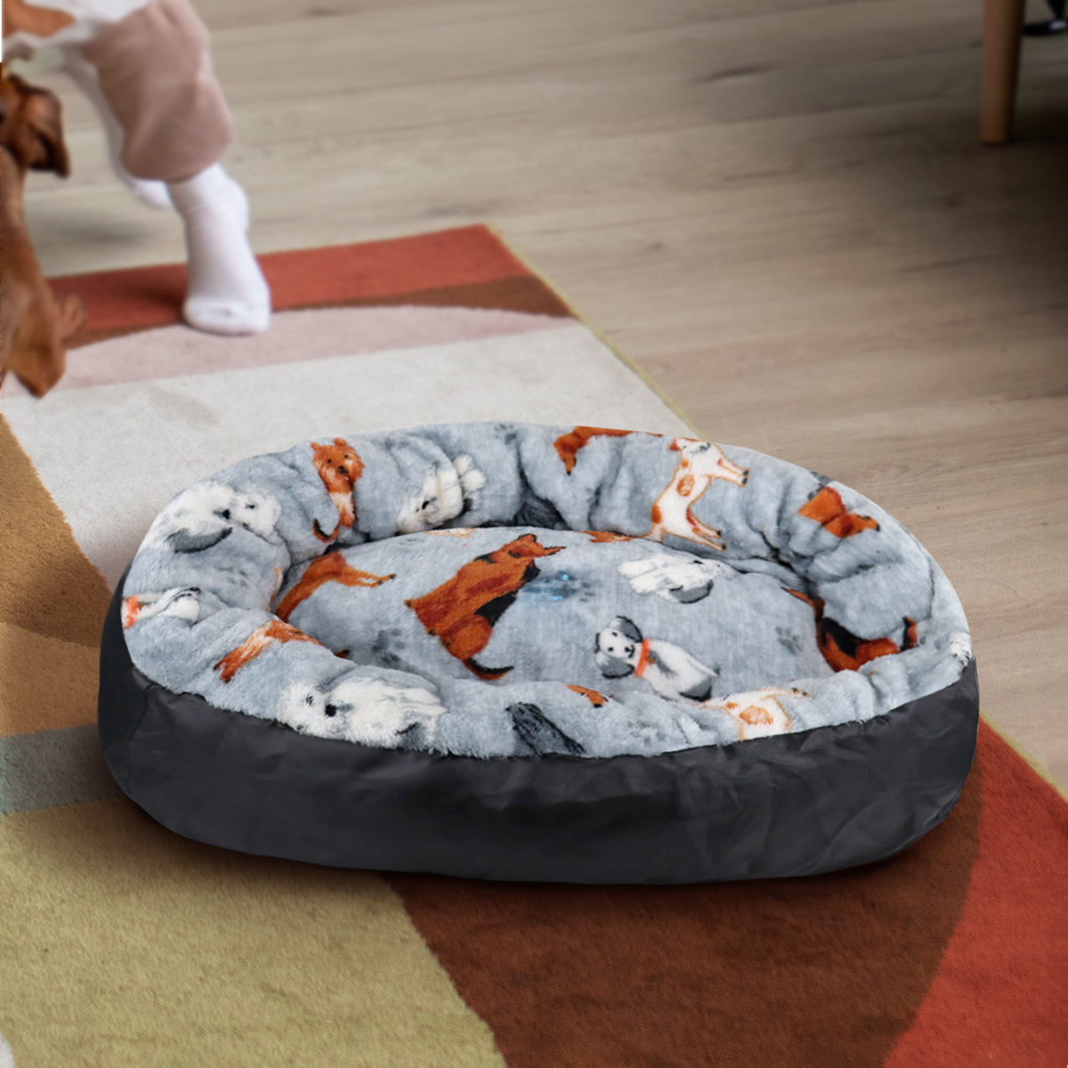 Cama para Mascota, Diseño Perritos