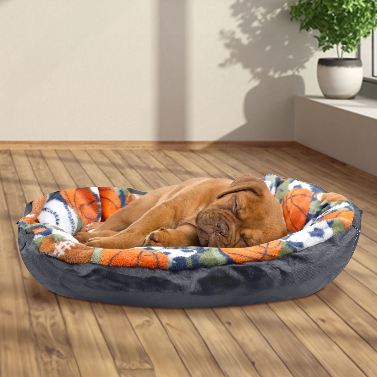 Cama para Mascota, Diseño Fútbol y Americano