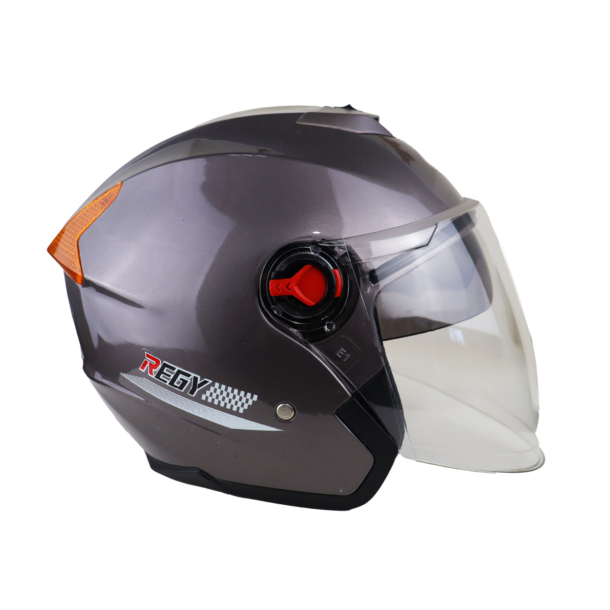 Casco para Motocicleta, color Gris