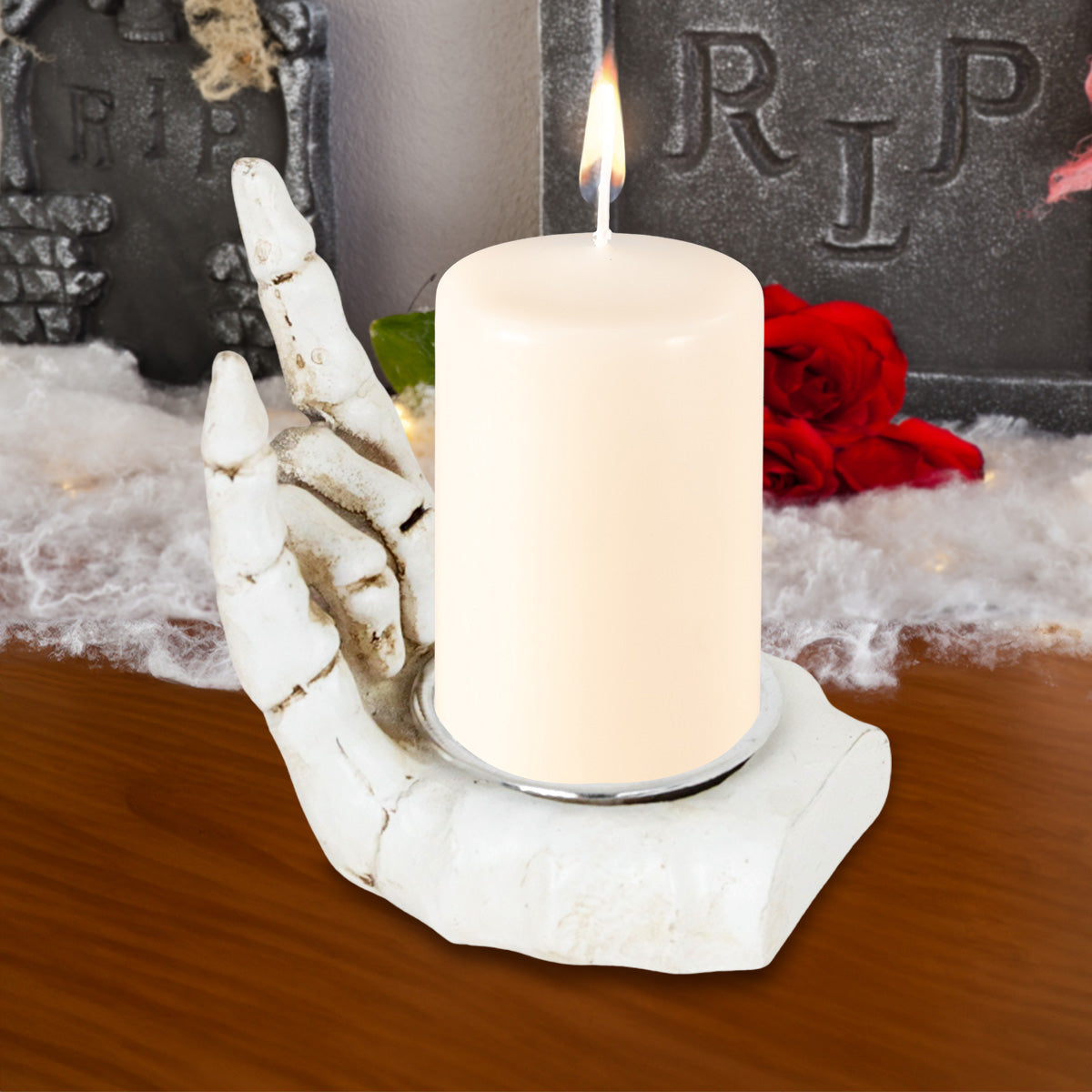 Mano Rock, Portavela de Cerámica