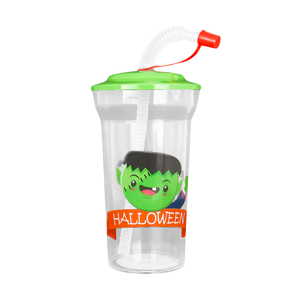 Vaso "Frankenstein" con Popote