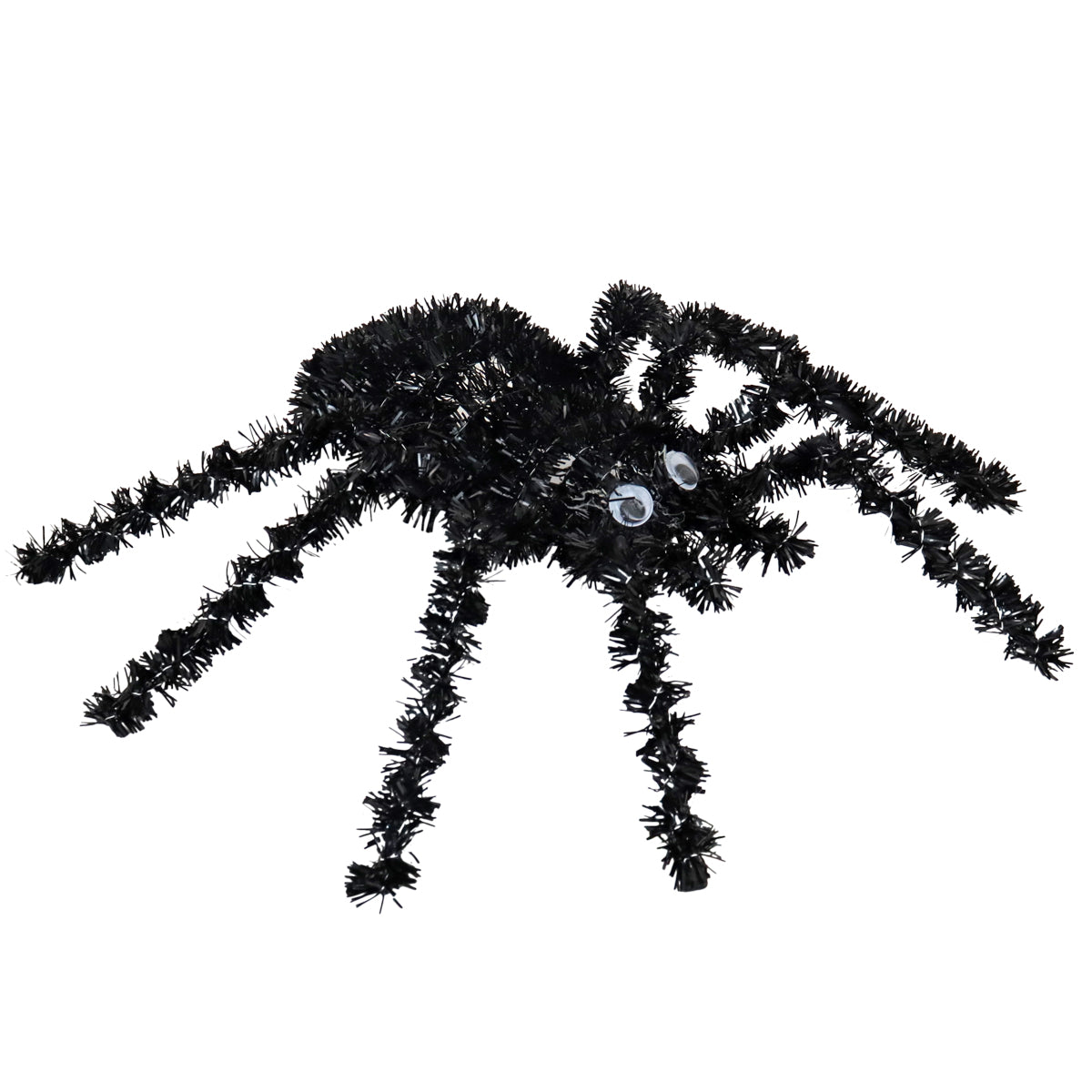 Araña, Tinsel, Color Negro