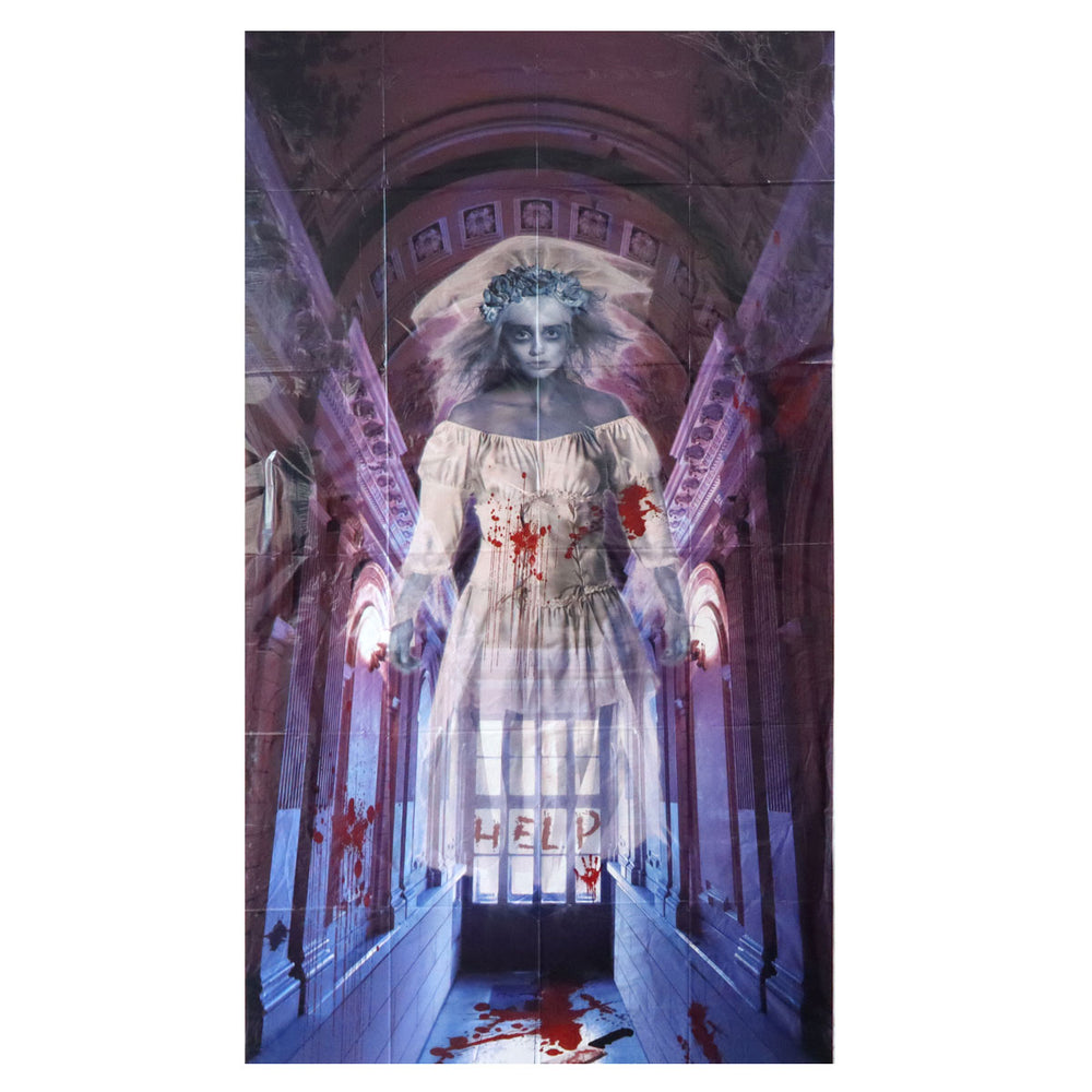 Póster Tenebroso de la Llorona para Decoración de Halloween