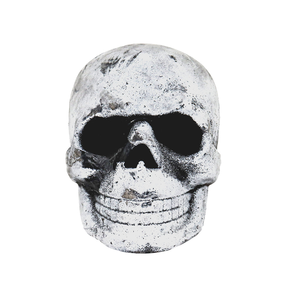 Calavera Decorativa de Unicel con Luz LED