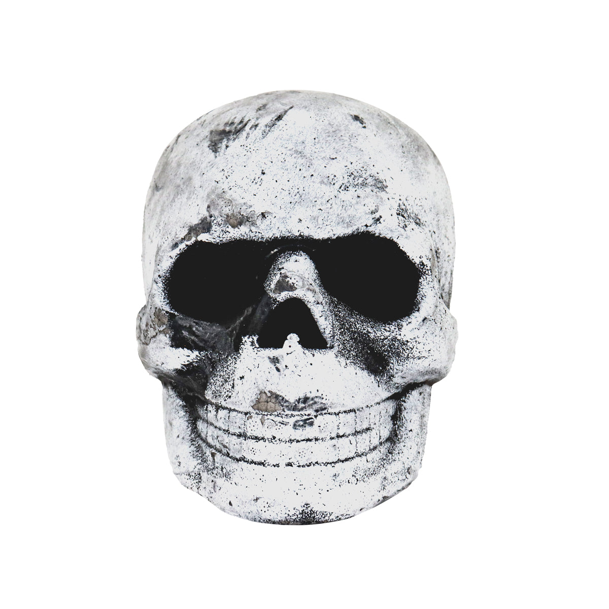 Calavera Decorativa de Unicel con Luz LED