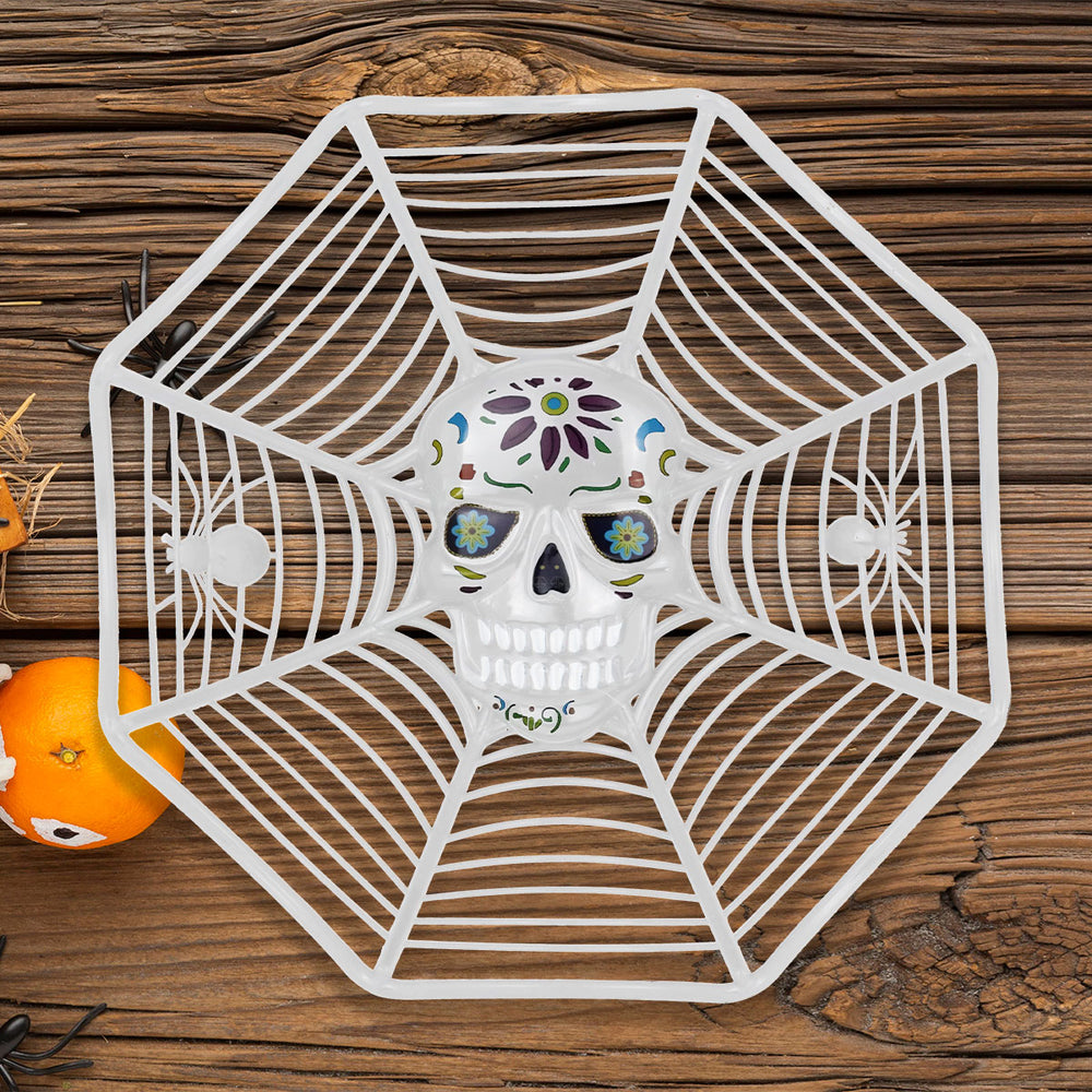 Bowl con Diseño de Telaraña color Blanco