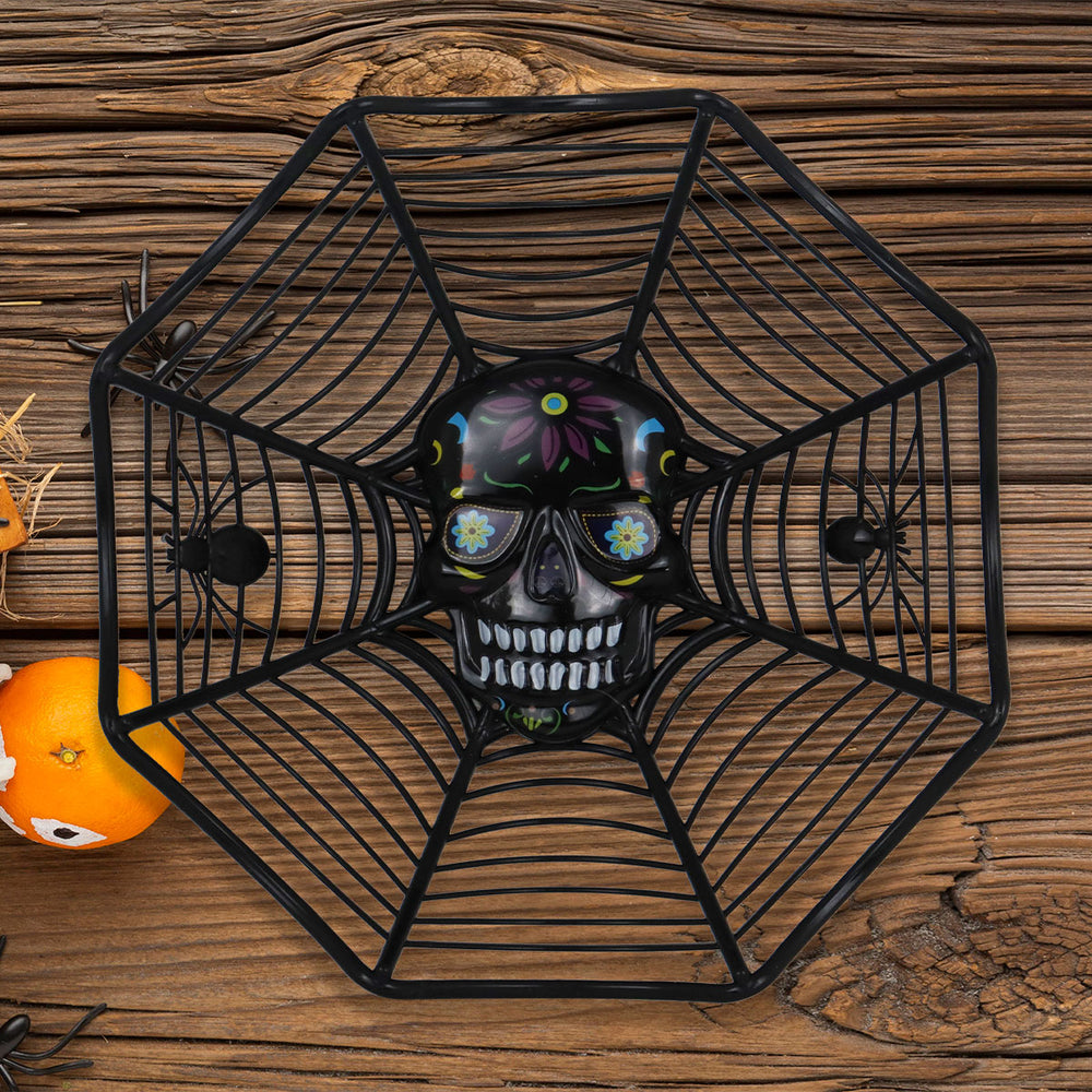 Bowl con Diseño de Telaraña color Negro