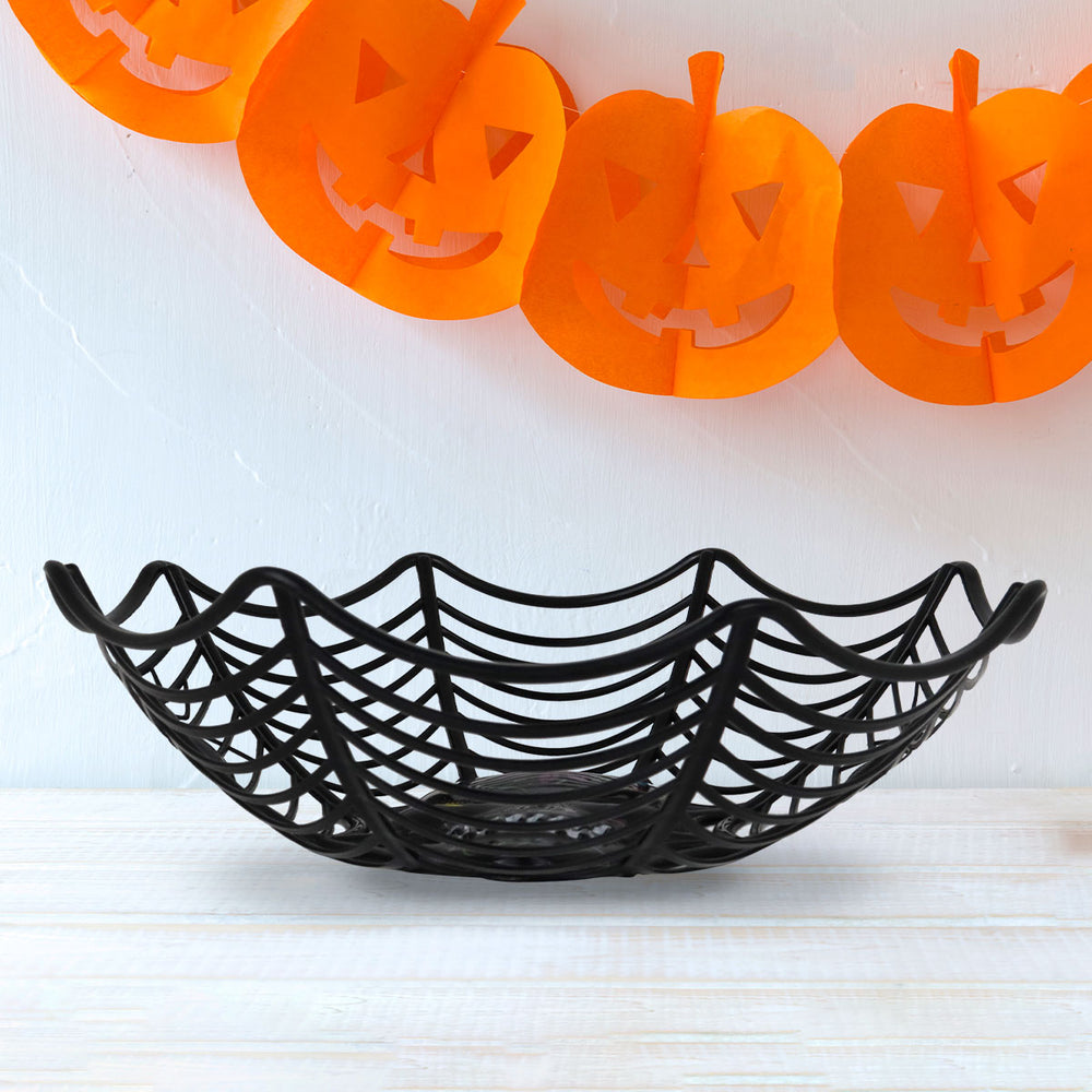 Bowl con Diseño de Telaraña color Negro