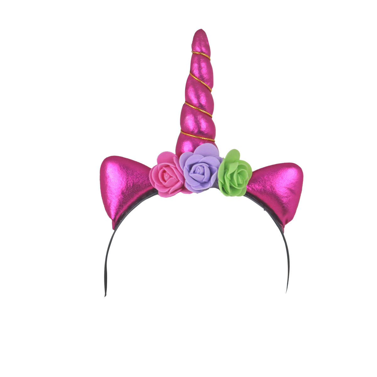 Diadema de Unicornio color Fucsia
