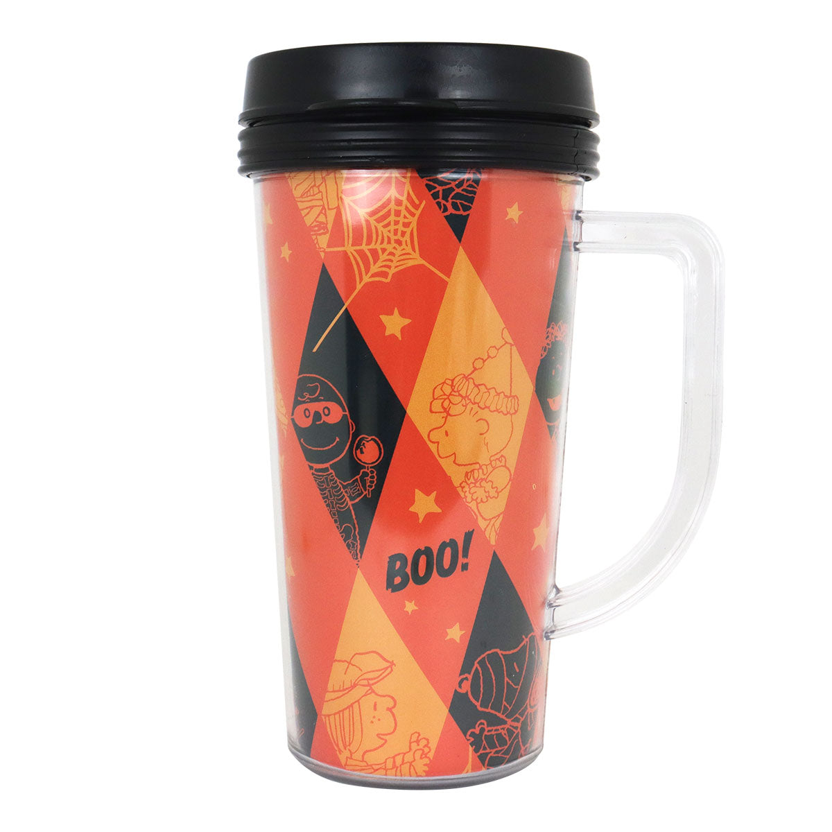 Termo color Naranja con Diseño de Peanuts