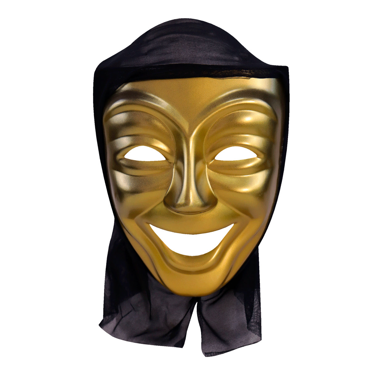 Máscara de Teatro color Oro para Disfraz