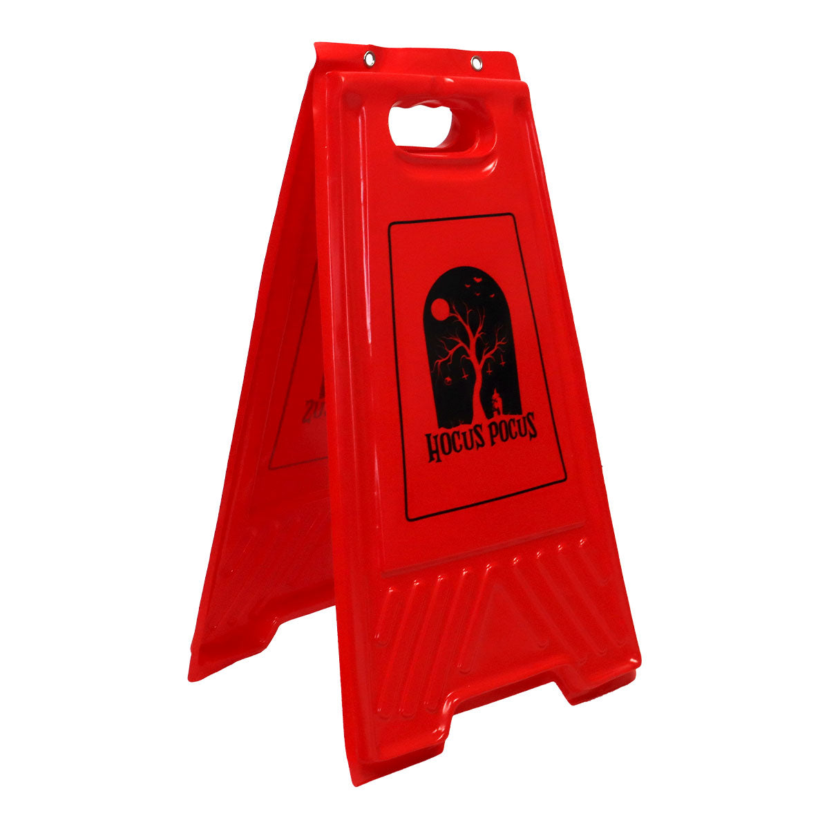 Señal de Precaución color Rojo, "Hocus Pocus"