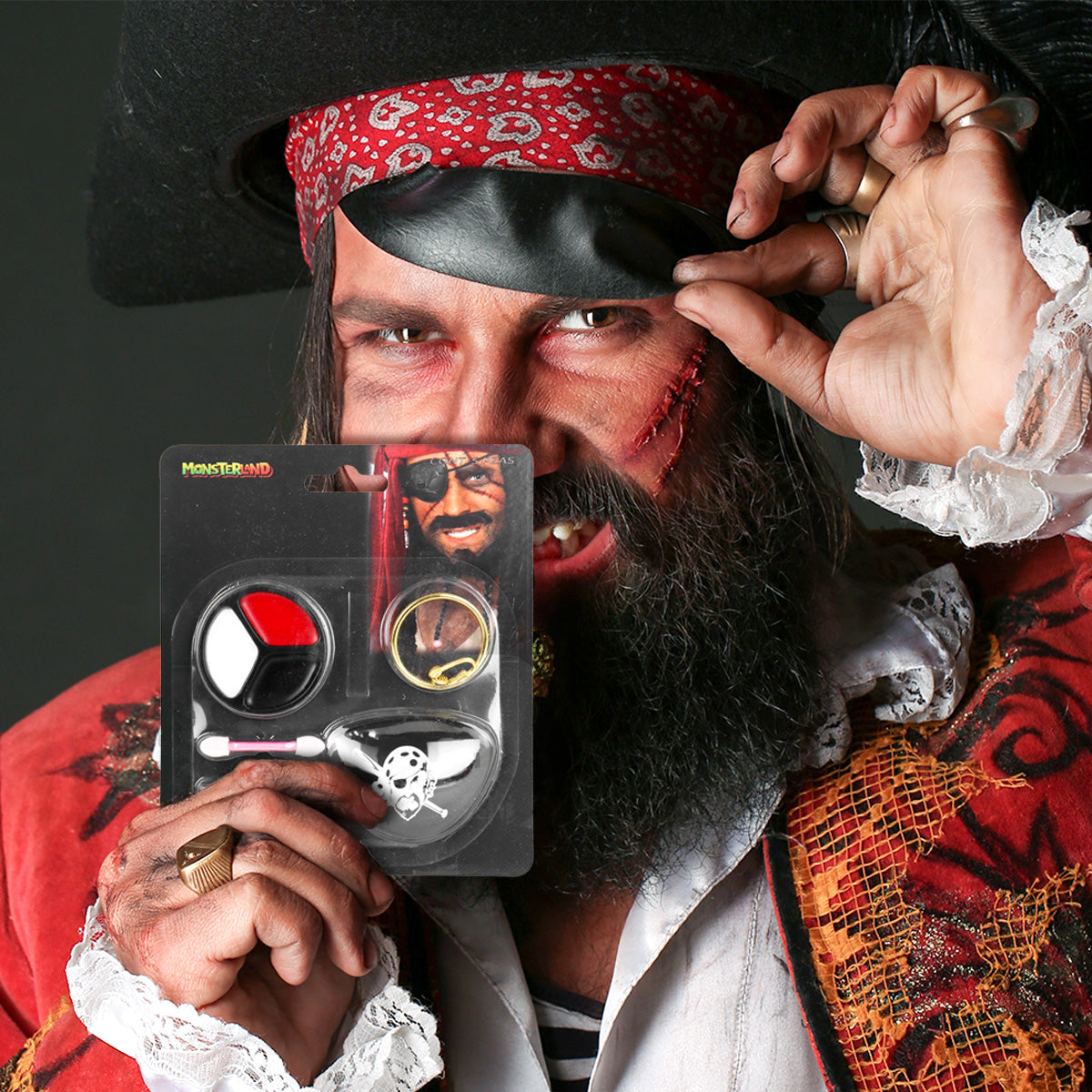 Kit de Maquillaje de Pirata