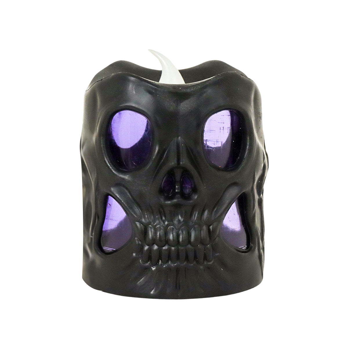 Vela color Negro para Decoración de Halloween, 6cm