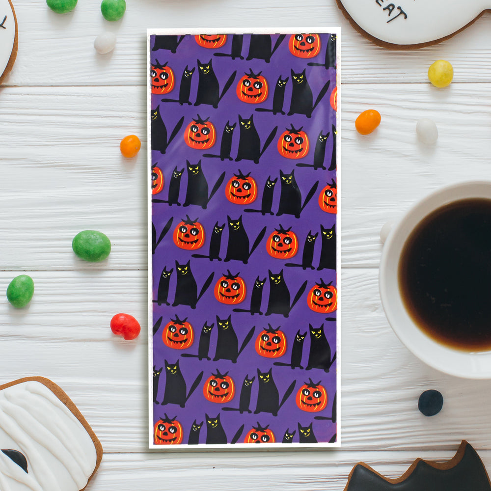 Bolsas de Celofán para Dulces con Diseño de Gato