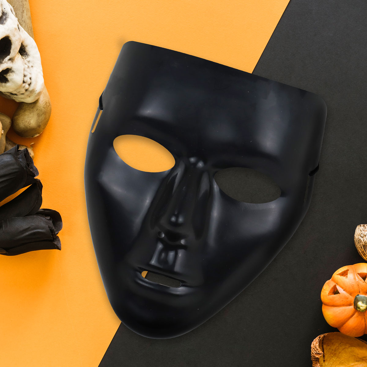 Máscara Versátil color Negro para Disfraz