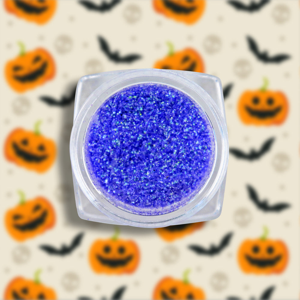 Glitter color Azul Rey para Maquillaje de Halloween