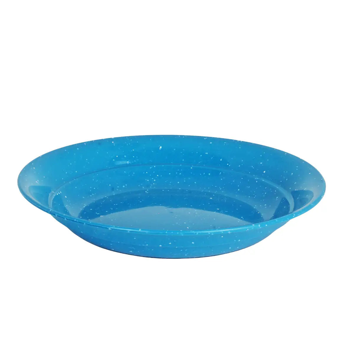 Plato Hondo de Plástico, Color Azul Turquesa