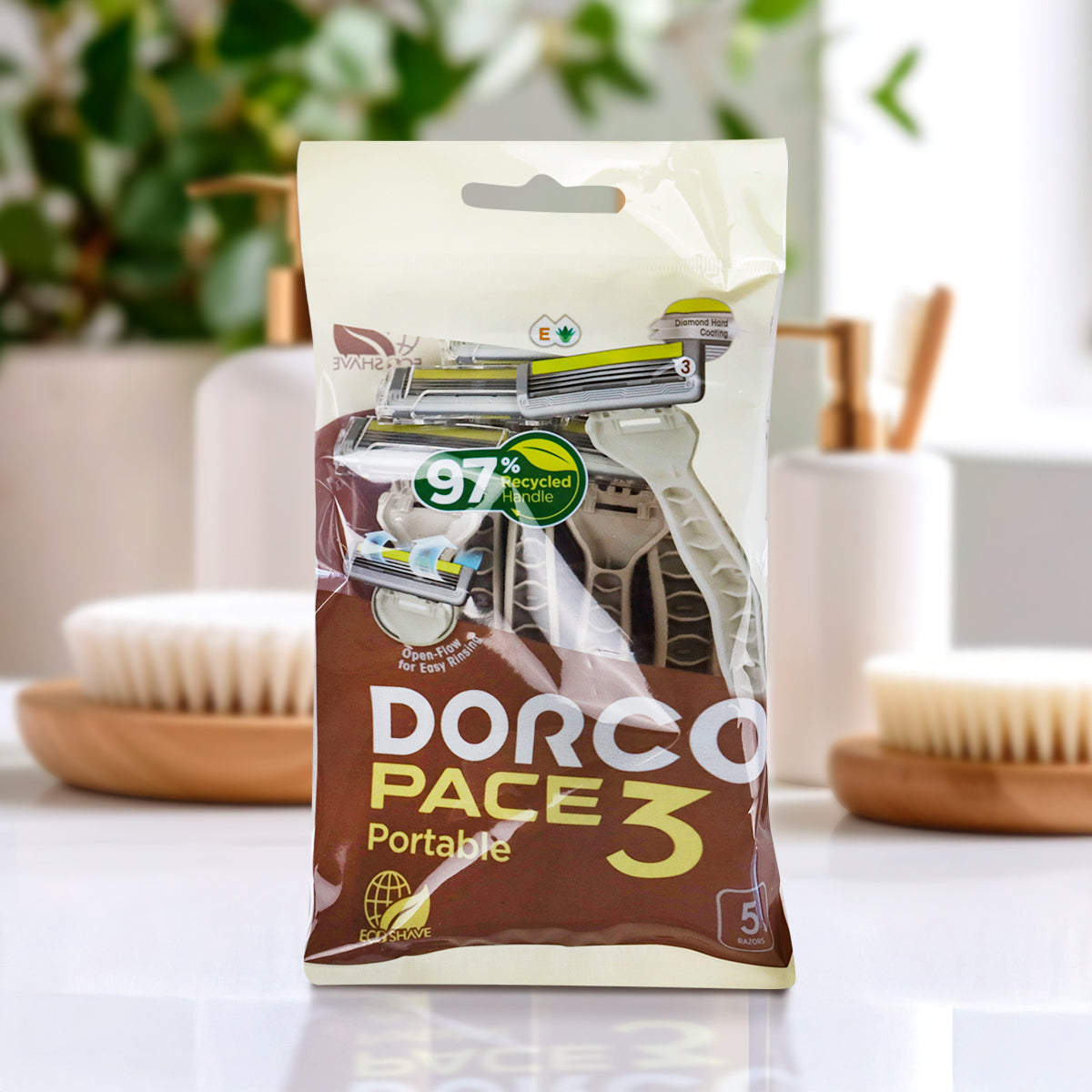 Rastrillo, Dorco Parce 3, 5 pzas