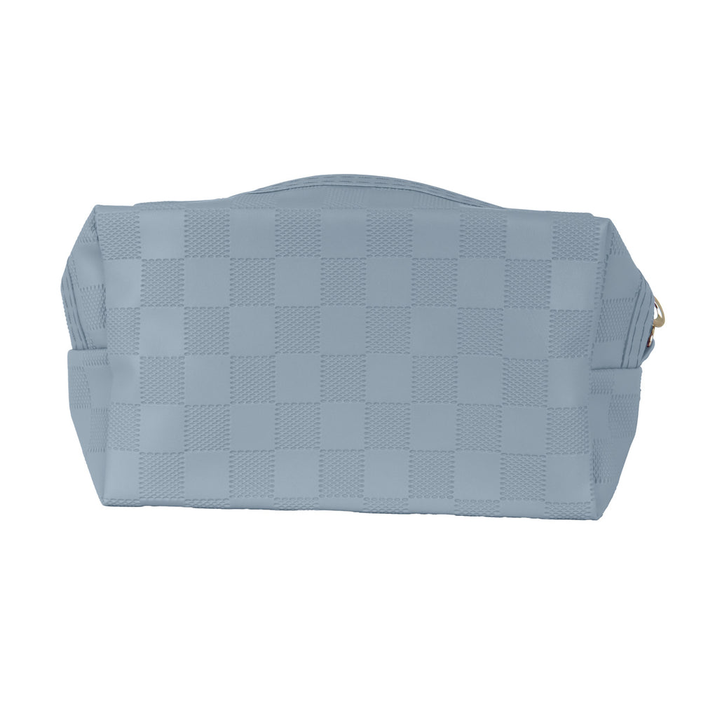 Cosmetiquera Rectangular color Cielo 17x11x7cm