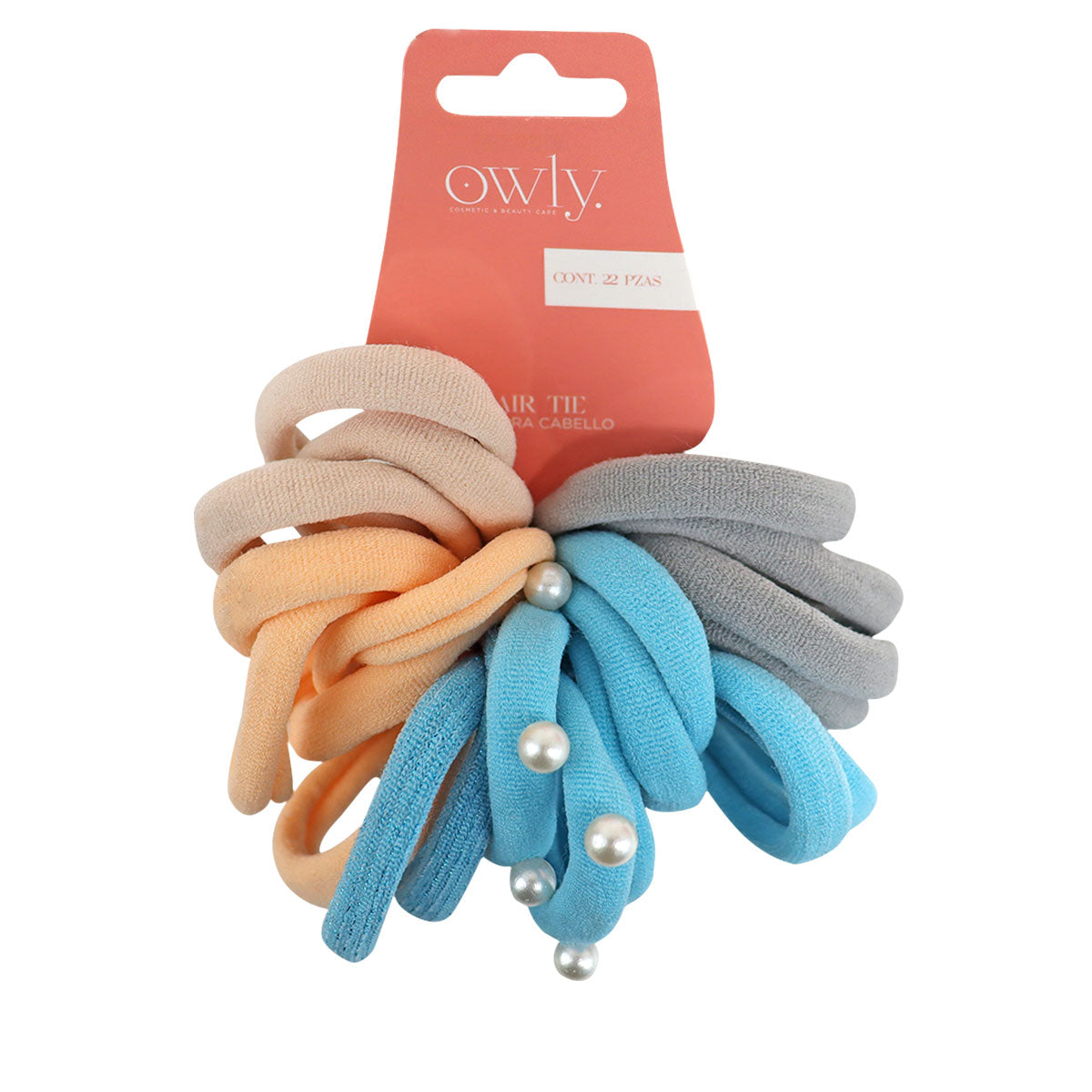 Set de 22 Ligas colores para el Cabello, Owly