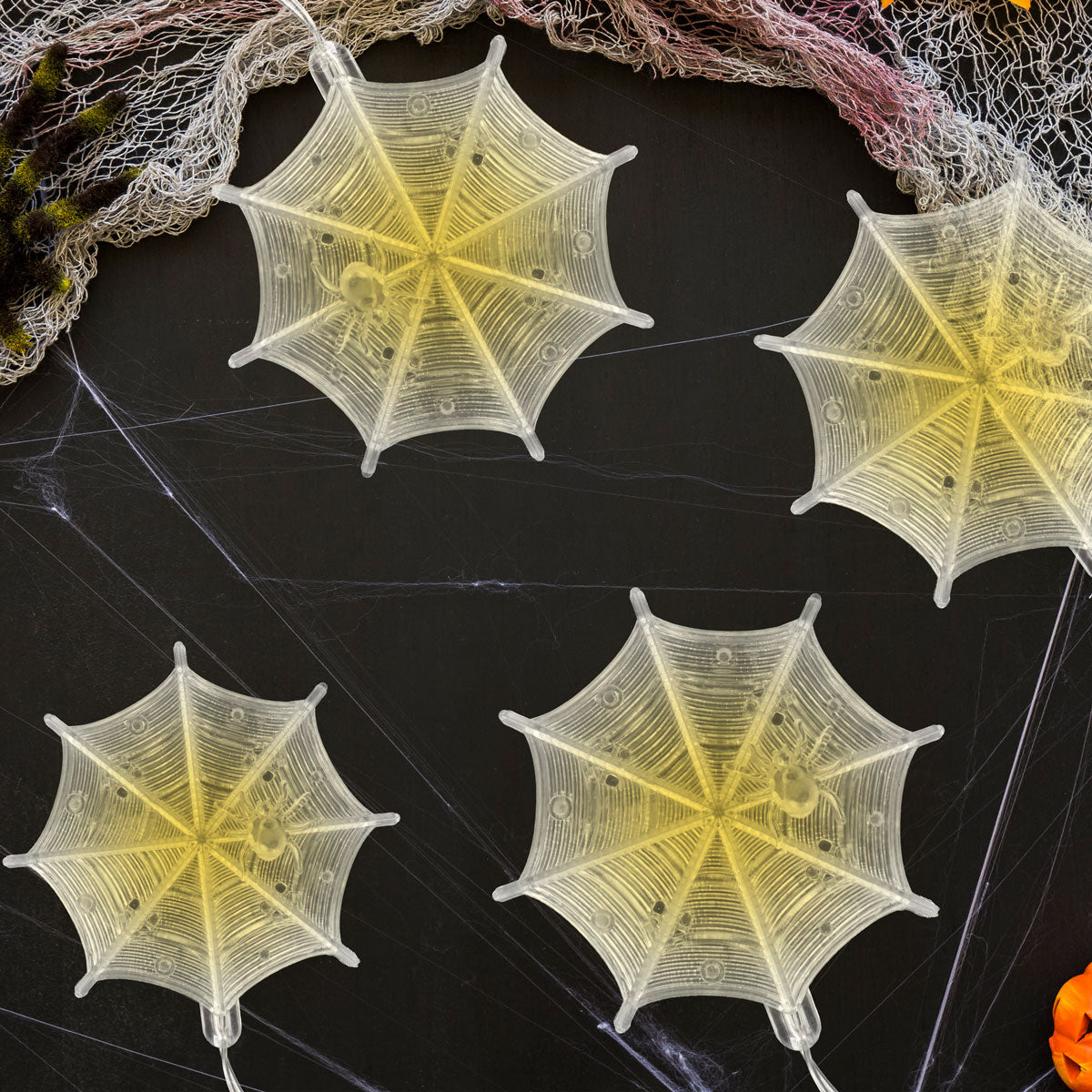 Luces en Forma de Telaraña