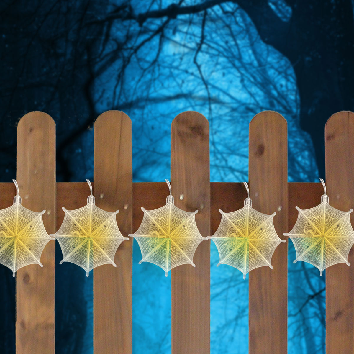 Luces en Forma de Telaraña