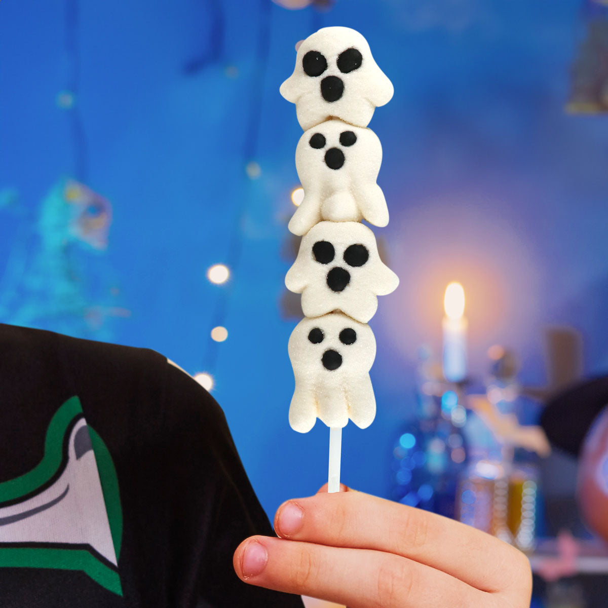 Paleta de Malvavisco con Diseño de Fantasma, 60gr.