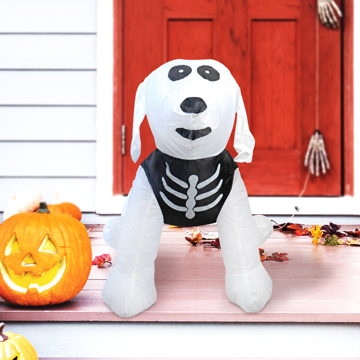 Perrito Inflable para Decoración de Halloween