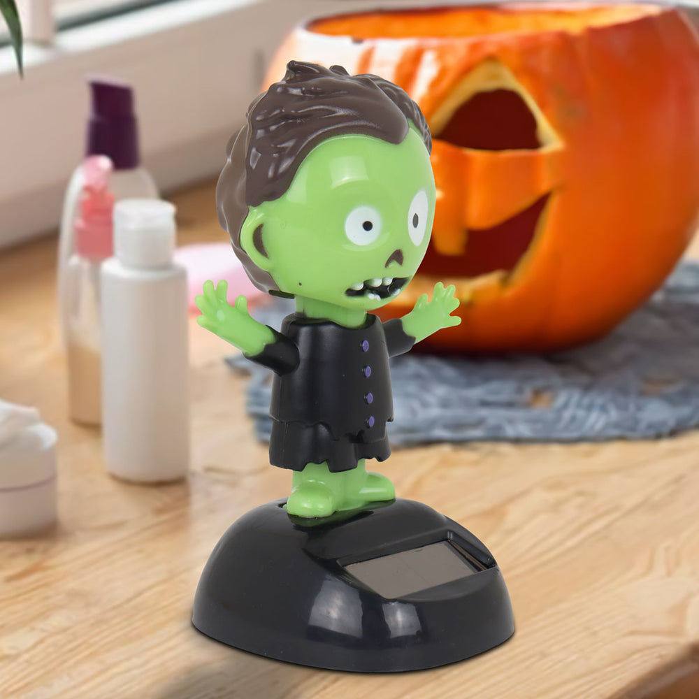 Figura Solar con Diseño de Frankenstein