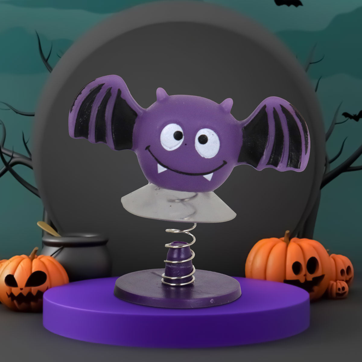 Murciélago, Juguete Saltarín, Color Morado