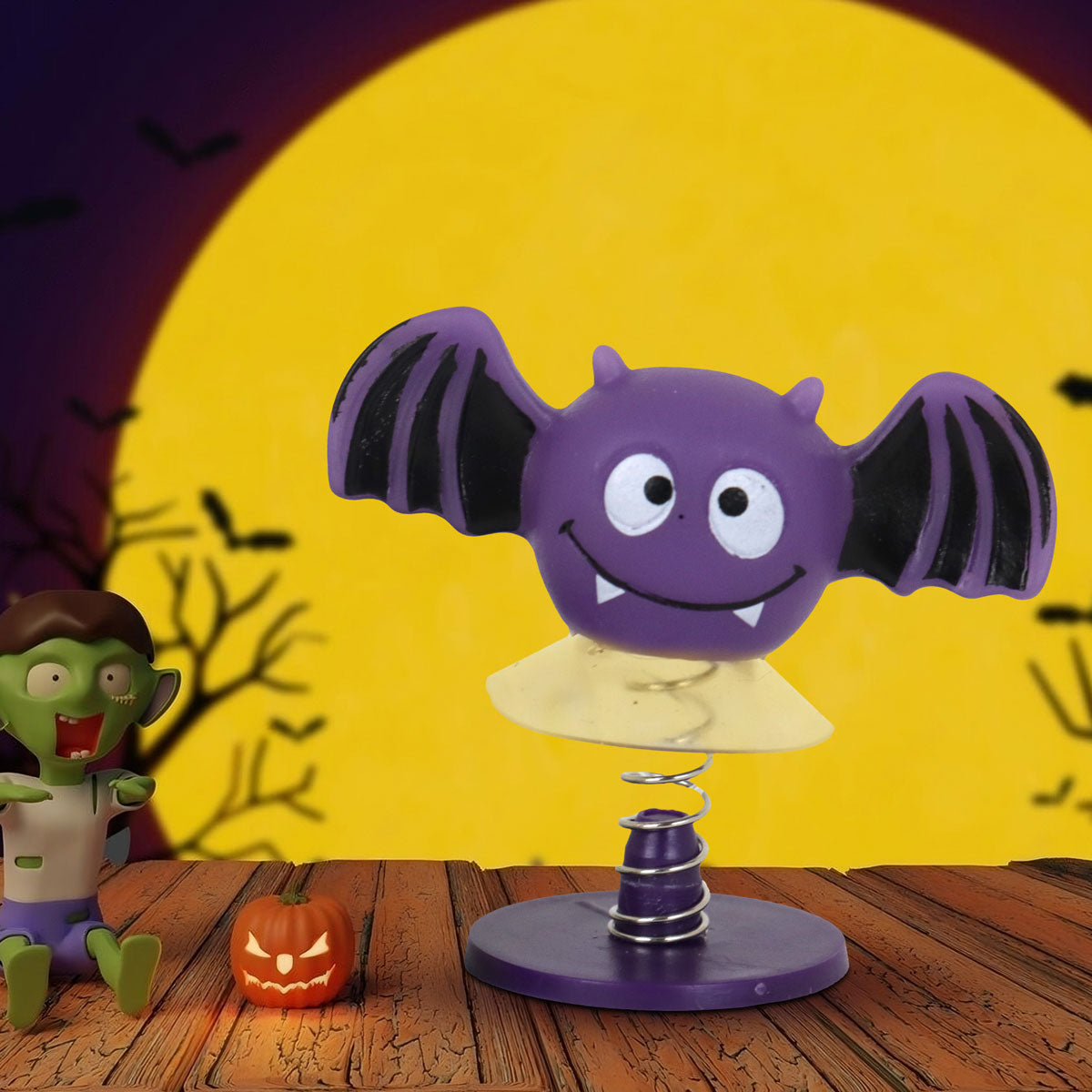 Murciélago, Juguete Saltarín, Color Morado