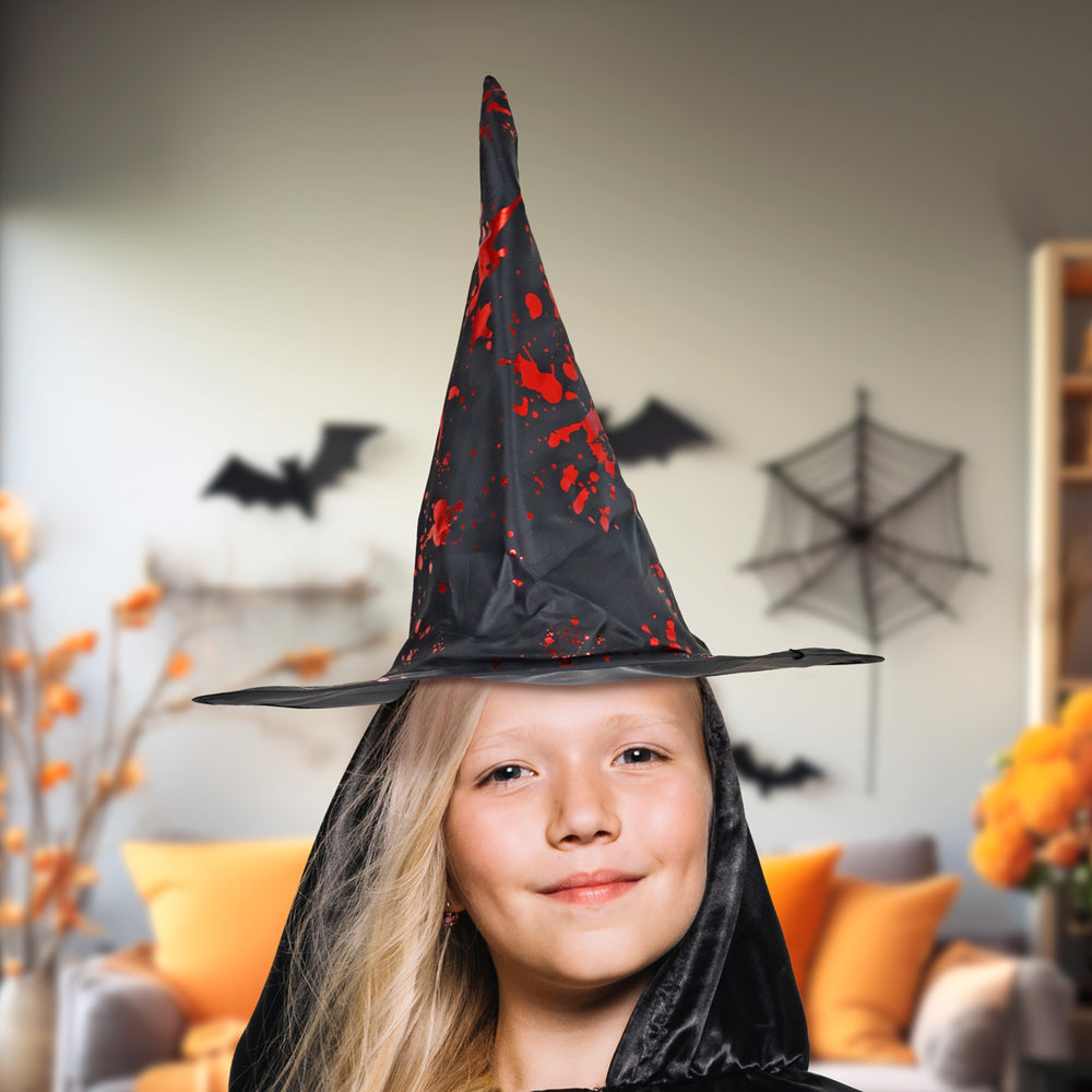 Sombrero Sangriento para Disfraz de Bruja